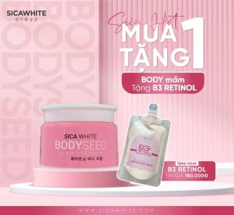 Kem dưỡng siêu trắng - Body Mầm Sica