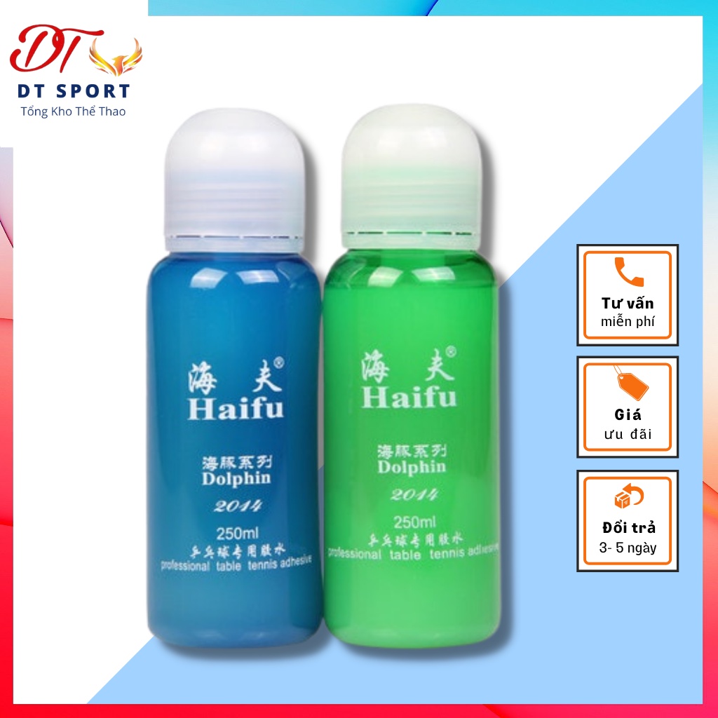 Keo dán vợt bóng bàn chuyên dụng siêu chắc chắn - Keo quốc dân của giới bóng bàn Haifu 250ml