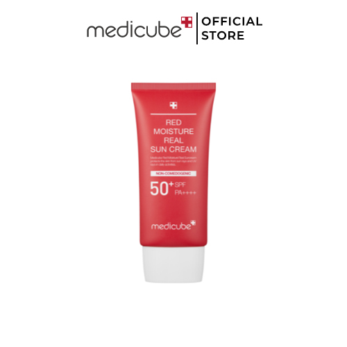 Kem chống nắng da mụn red moisture real sun cream 50g