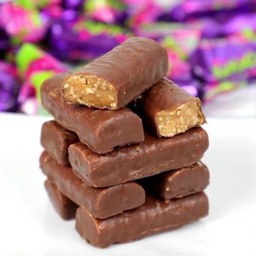 Kẹo Tím Krokant Socola Hạnh Nhân Nga 500G