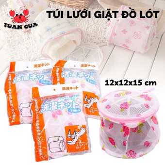 Combo 2 túi lưới giặt đồ lót trong máy giặt, túi giặt bảo quản quần áo, túi lưới giặt đồ trong máy giặt, Tuancua