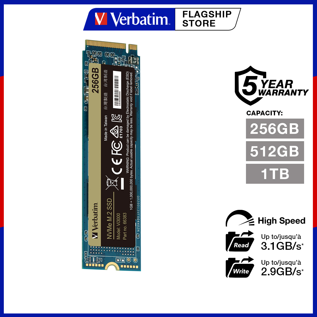 Vi550 2.5 SATA 3 Internal Solid State Drive - Verbatim Singapore