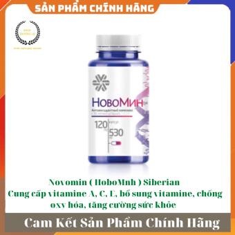 Thực phẩm Siberian Novomin ( Hobomnh )  Formula 4 N.V.M.N bảo vệ sức khỏe và chống lão hóa  - Hộp 120v
