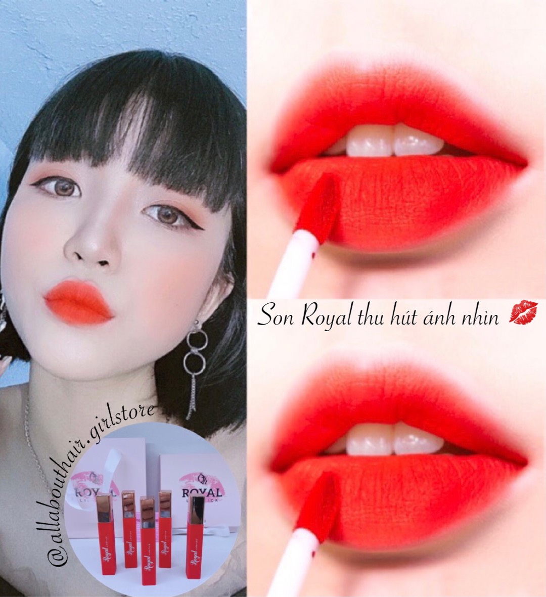 Son kem Royal siêu lì dành cho bà bầu