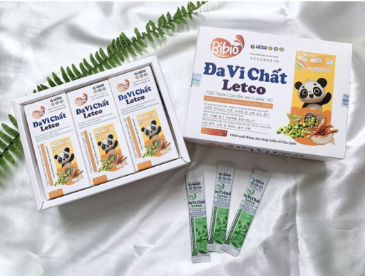 BIBIO ĐA VI CHẤT LETCO(giúp ăn ngủ ngon, nâng cao sức đề kháng)