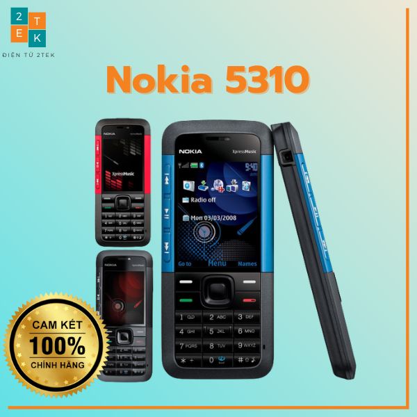 Điện thoại độc Nokia 5310 main zin chính hãng - Bảo hành 12 tháng