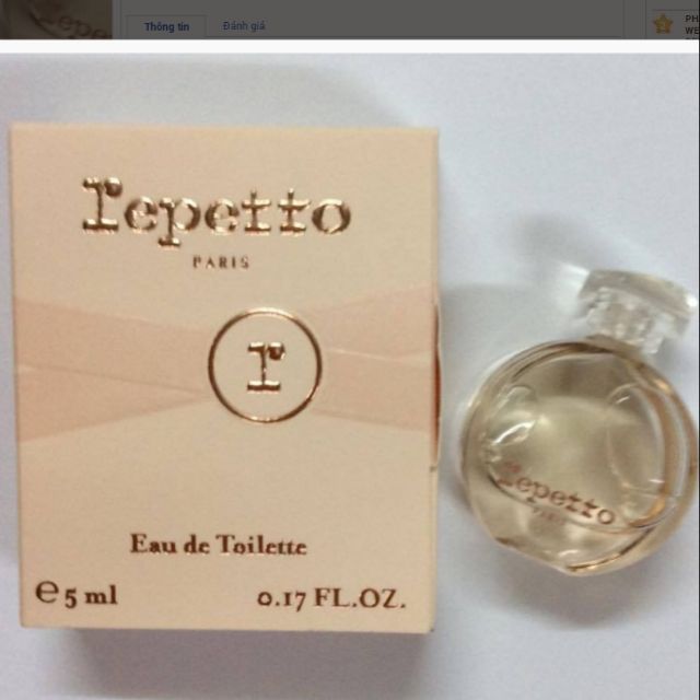 Nước Hoa Repetto – Repetto Paris Eau De Toilette 5ml
