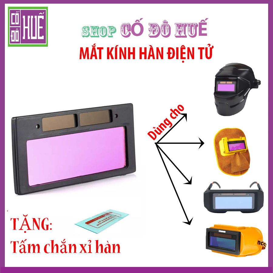 Mắt kính hàn cảm ứng điện tử