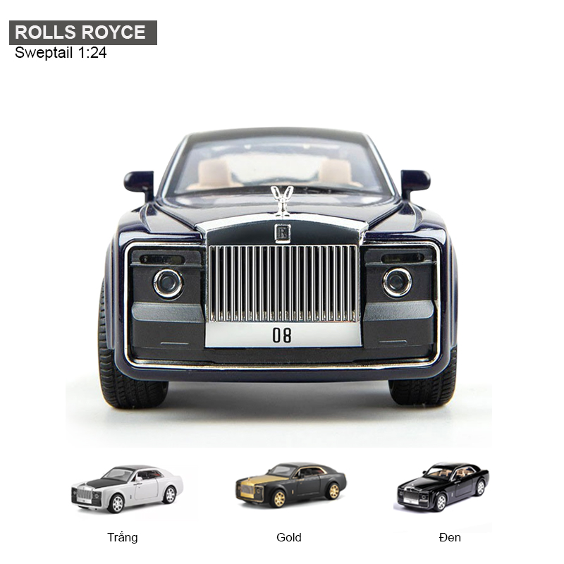 Mô hình xe ô tô XLG Rolls Royce Sweptail 124  Kho Đồ Chơi