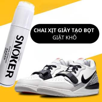 Chai Xịt Tạo Bọt Vệ Sinh Giày Sneaker Cao Cấp 300ML, Chai Xịt Tẩy Trắng Giầy Dép Vệ Sinh Túi Xách Siêu Sạch
