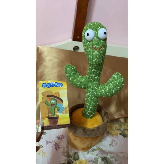 Cây Xương Rồng Nhảy Múa Biết Hát Biết Bắt Chước Giọng Nói Vui Nhộn Cho Bé - Có ảnh thật .