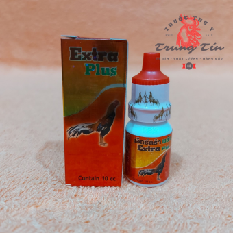 Extra plus - Thuốc gà đá đặc trị gà đá - khò khè xổ mũi - sưng mặt , xệ cánh cảm cúm