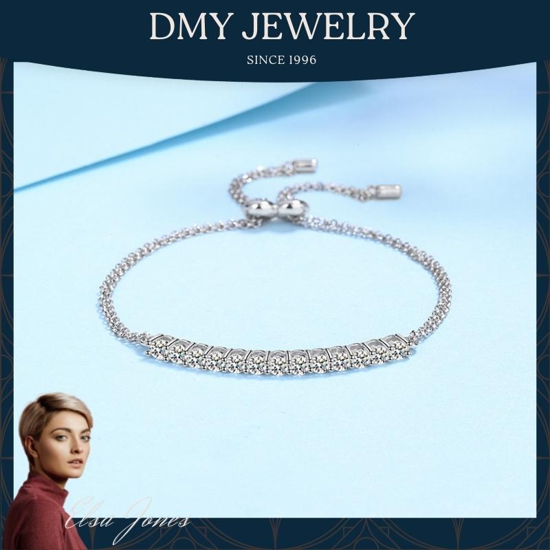 DMY Jewelry Moissanite Jewelry 925 Silver Original Classic Diamond Bracelet