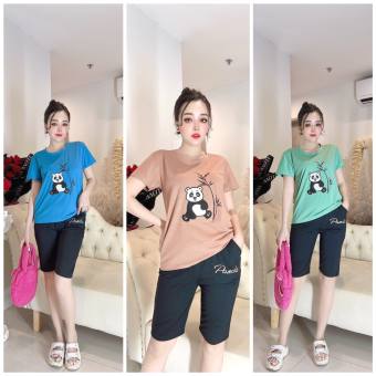 Đồ bộ nữ bộ mặc nhà set bộ đồ mặc nhà thun cotton quần lửng bigsize