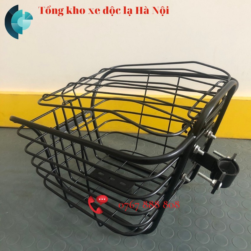 Giỏ xe điện - giỏ xe đạp - rổ xe đạp điện hotgirl