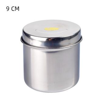Hũ inox - khay hạt đậu - cốc y tế đựng bông - APM STORE