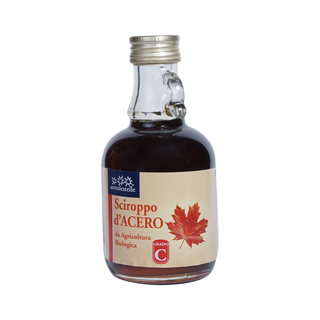 Siro cây phong hữu cơ Sottolestelle Organic Maple Syrup 250g nhập khẩu từ