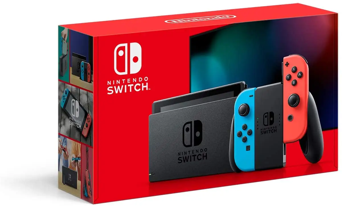 Nintendo Switch Console Gen 2 Animal Crossing Limited Edition Extended Battery Life Red Blue Lazada Singapore