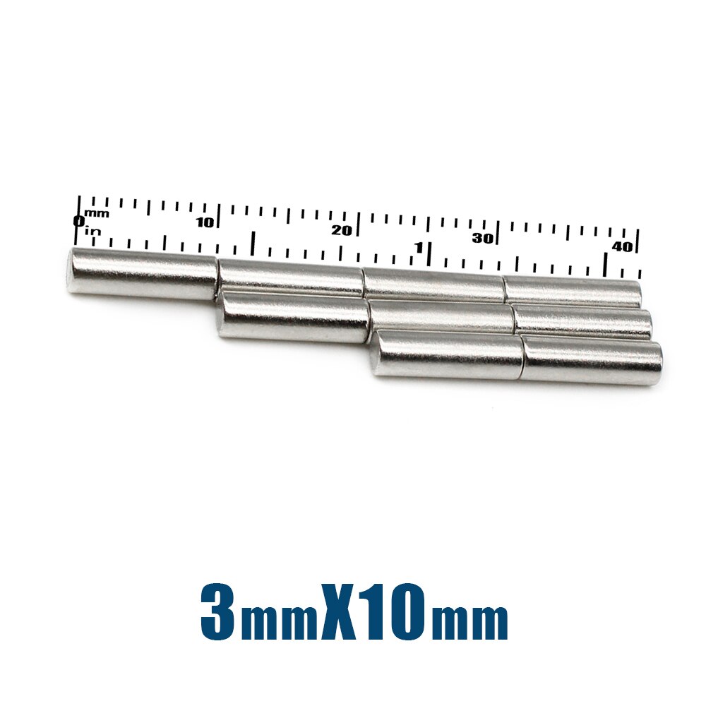 Nam châm siêu mạnh đường kính 3mm x 10mm