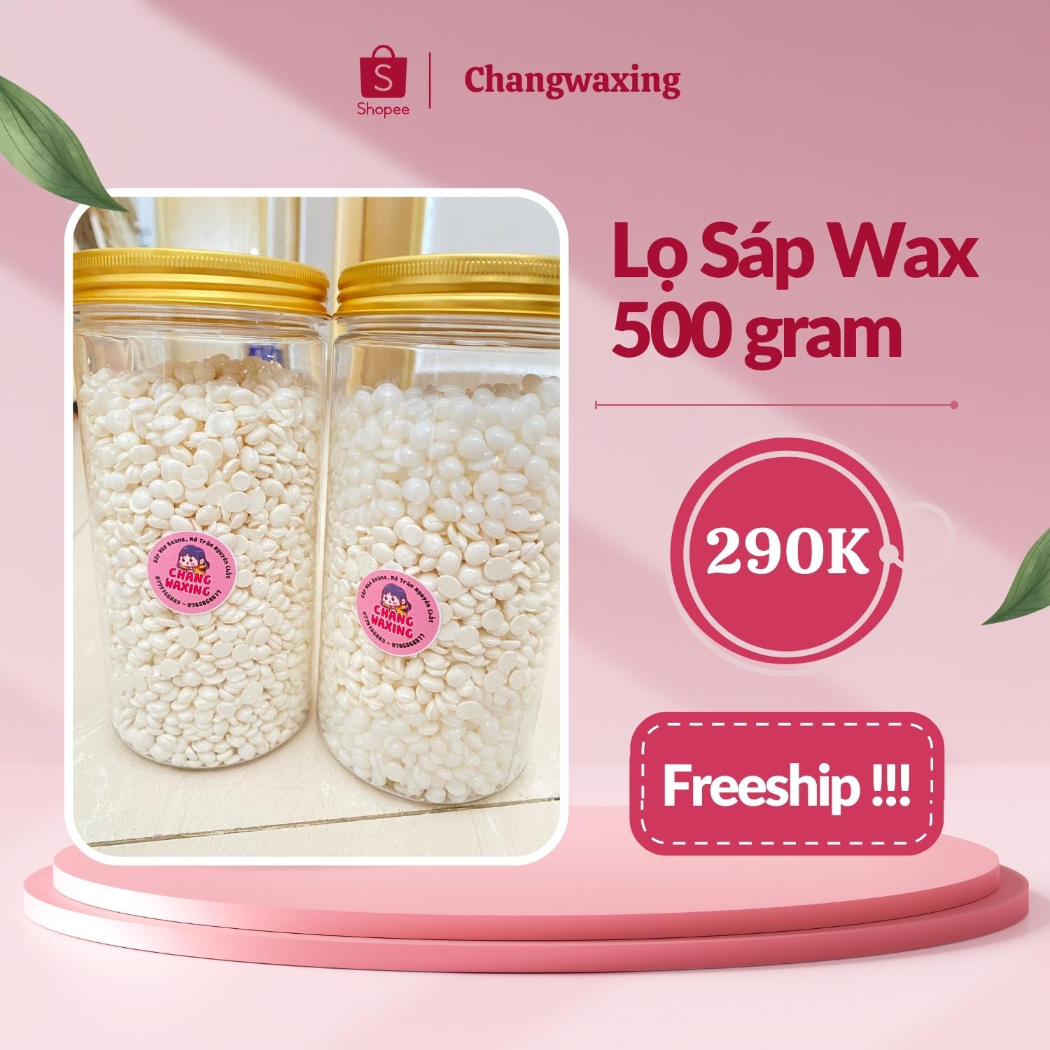 500g sáp wax lông hard beans nhập khẩu