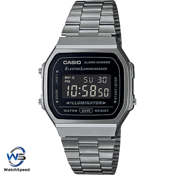 Casio retro hot sale diamond watch