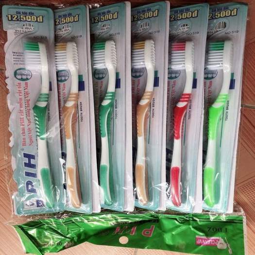 Bàn Chải Dánh Răng Vỉ 12 Chiếc