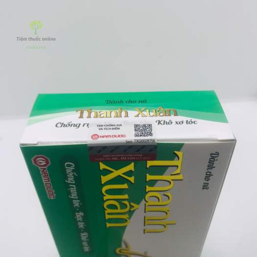 Thanh xuân nữ Nam Dược - Chống rụng tóc, bạc tóc, khô tóc (Hộp 40 viên)