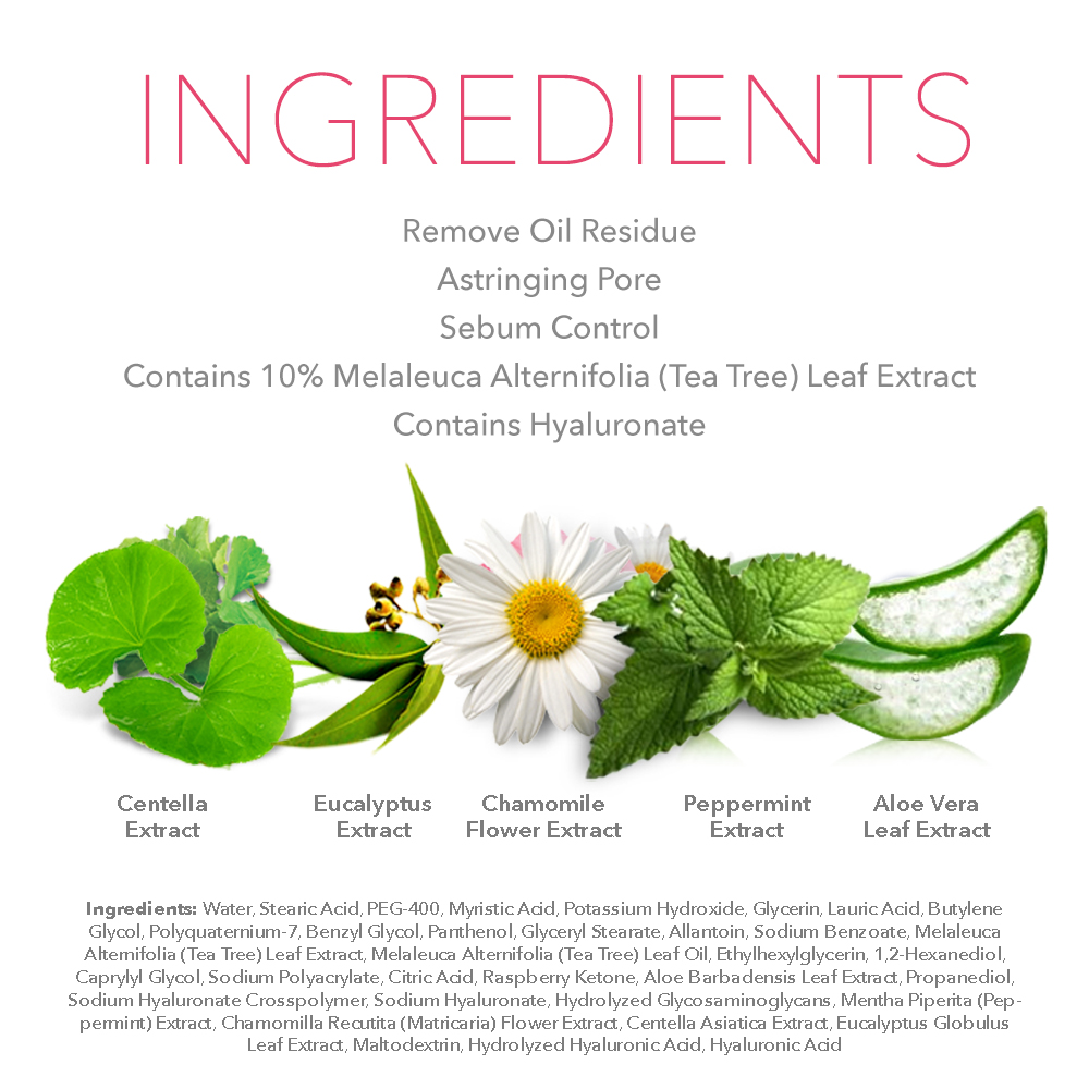 essenherb tea tree foam cleanser