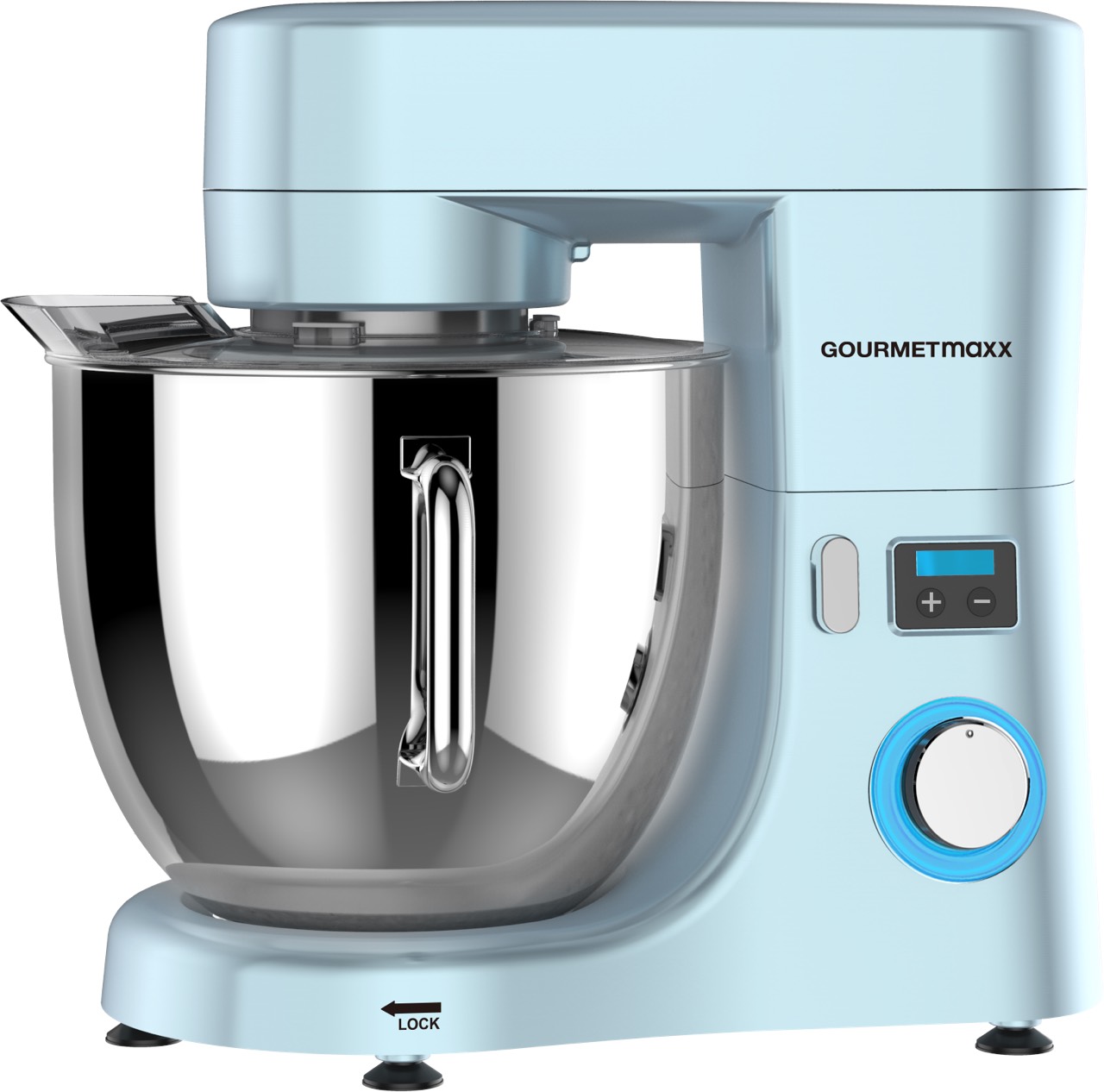 - Máy nhào bột GOURMETMAXX 10L 2200W Thương hiệu Đức-Nhào bột, đánh trứng, trộn salad - Commercial stainless steel 2200W powerful Dough Mixer Household Electric Food Mixer 7L- Bảo hành 1 năm Kitchenlove