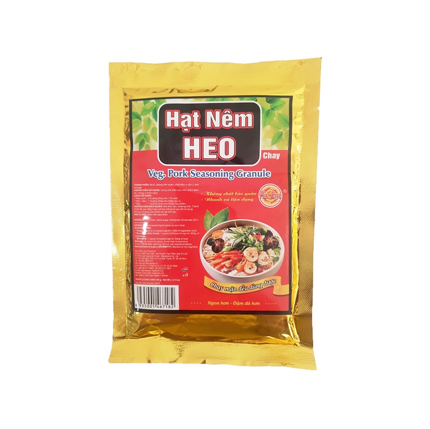 Hạt nêm heo chay 90g âu lạc