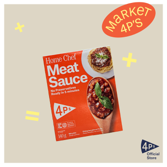 4Ps Sốt thịt bò bằm Meat Sauce 140Gr (Sản phẩm không đi kèm mì)