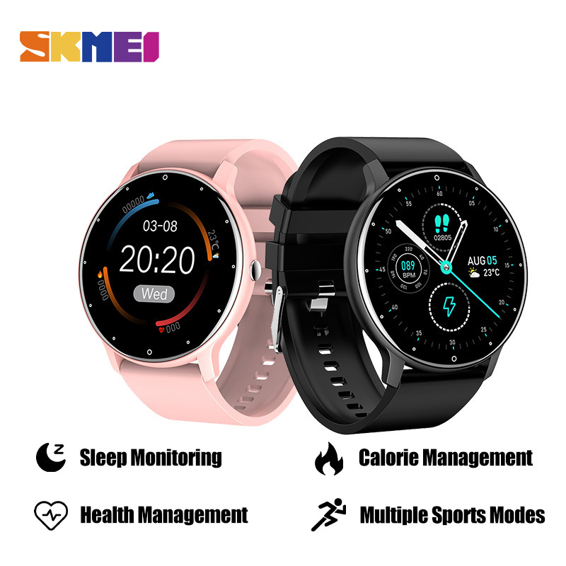 SKMEI C25 410mAh AMOLED Smartwatch 1.43 inch 1ATM Waterproof Heart Rate  Monitor Pedometer Bluetooth