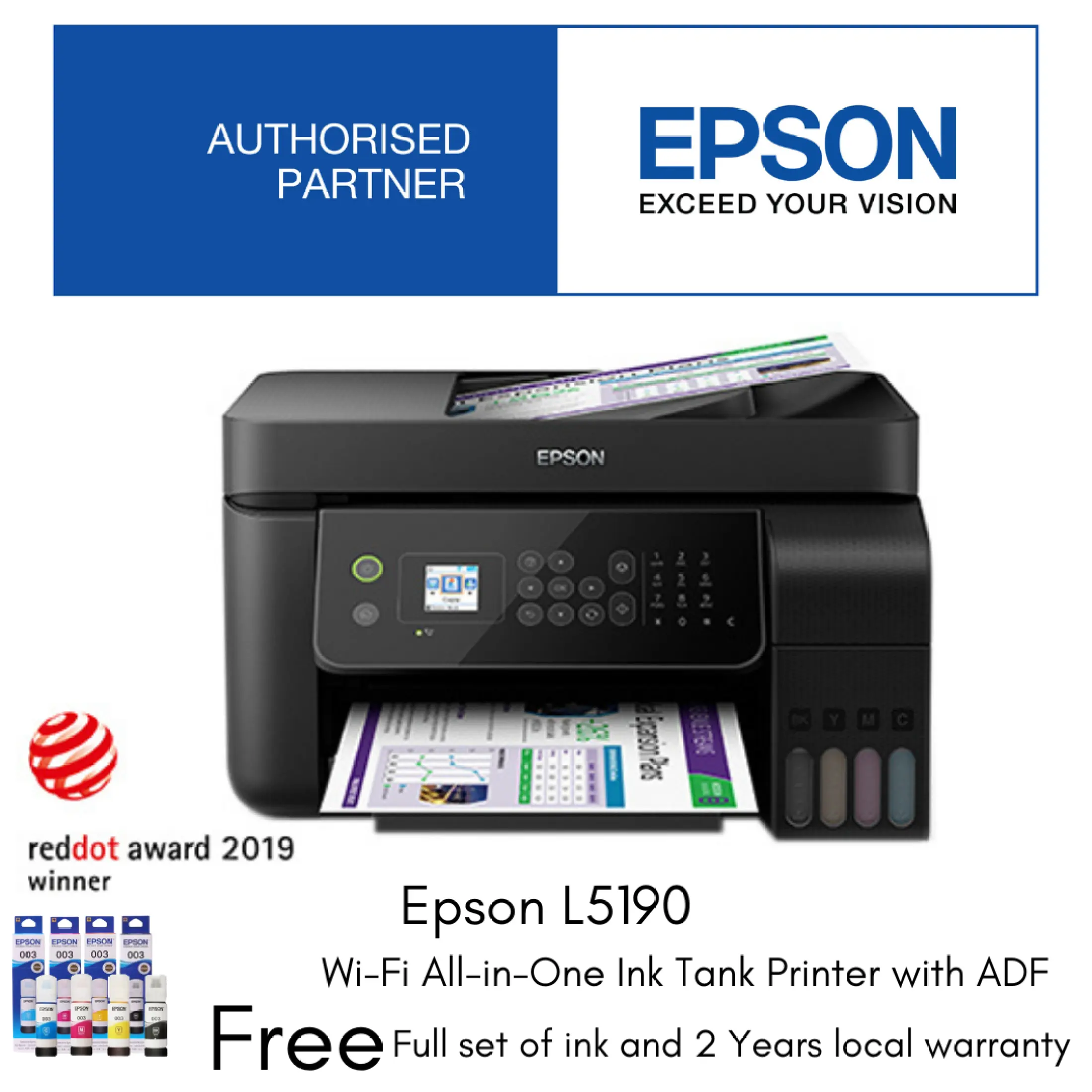 epson ecotank l5190 ink