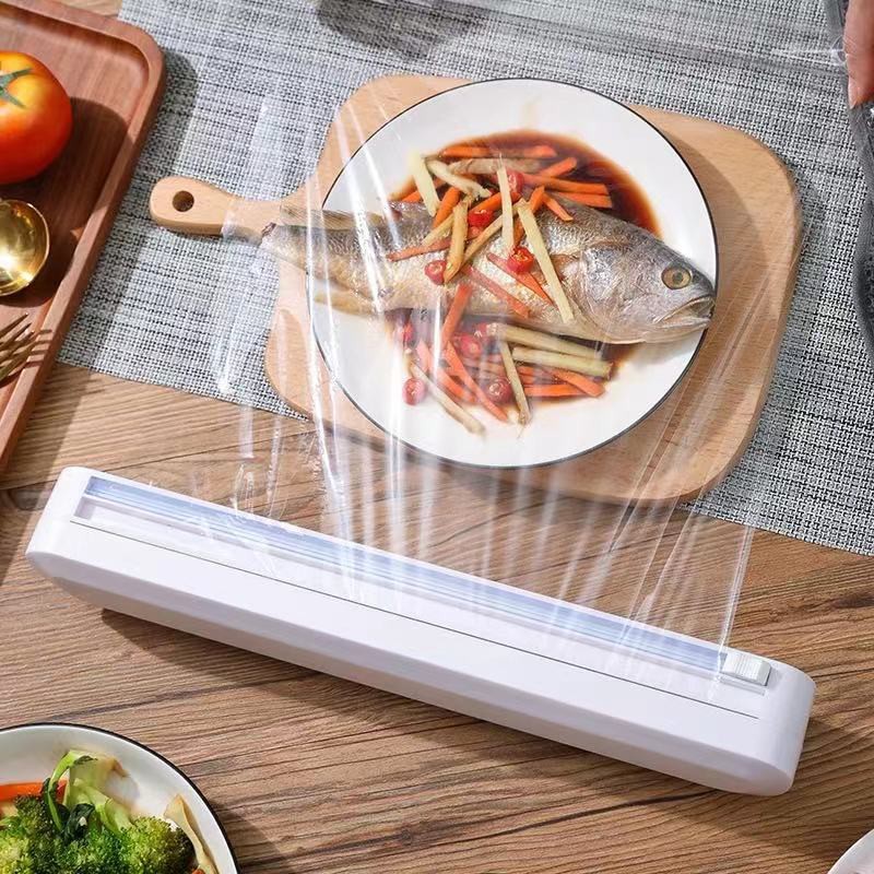 Hộp Đựng Màng Bọc Thực Phẩm Có Dao Cắt Tiện Dụng