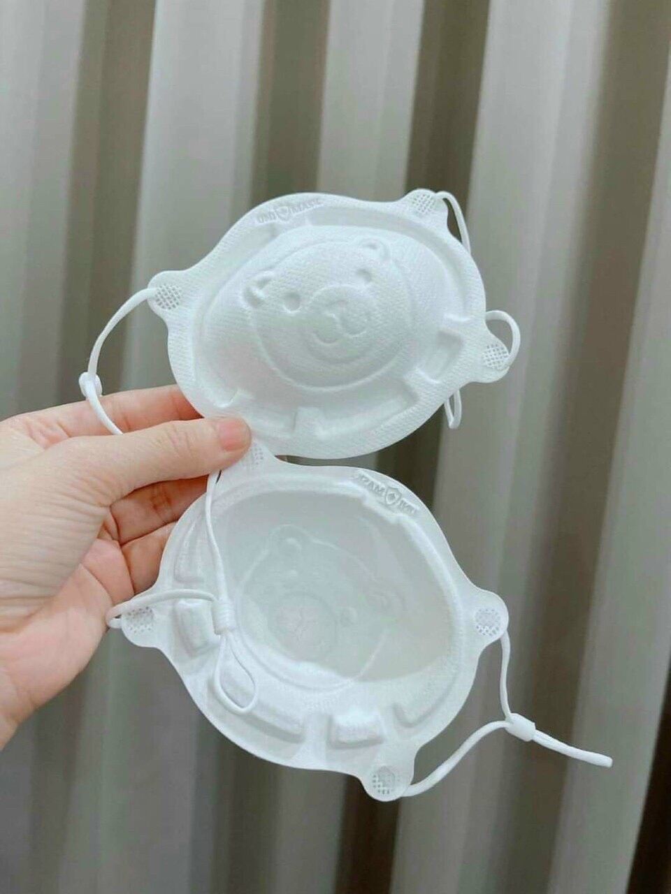 Gói 3 chiếc khẩu trang Gấu Kids cho bé từ 6 tháng đến 2 tuổi