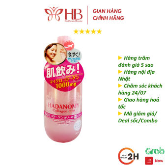 Xịt khoáng bổ xung collagen Hadanomy Collagen Mist 250mL - Made In Japan