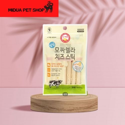 Xúc xích phô mai mozzarella 70g bowwow