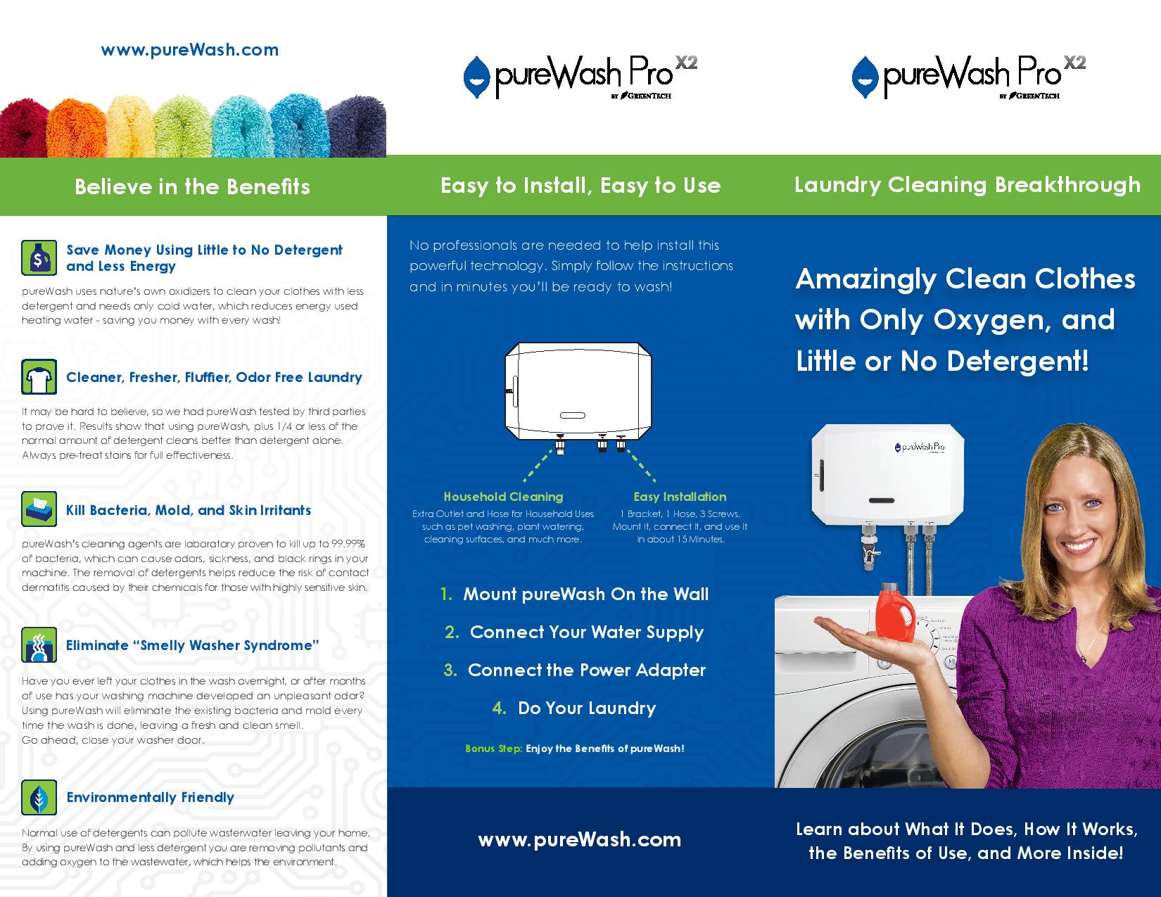pureWash Pro X2 (Upgraded Version) [FREE Delivery & Installation]