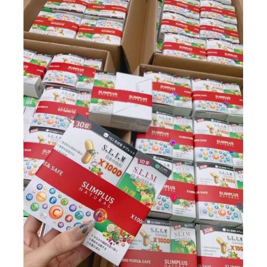Thảo Mộc Slim Fit mẫu mới - giảm cân S.L.I.M SlimPlus Slimnature x1000