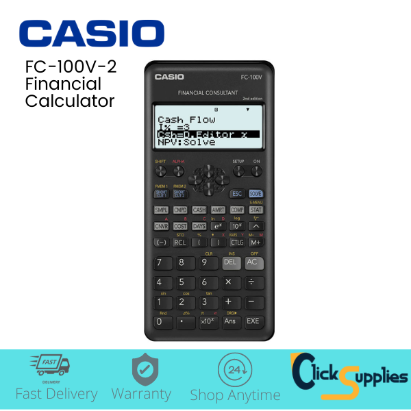 Casio fc 100v hot sale