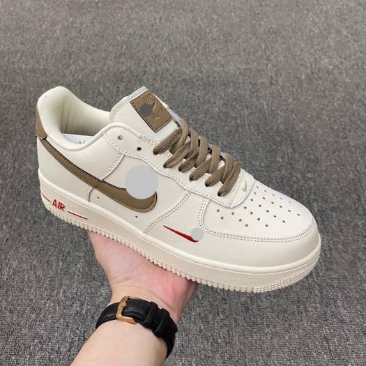 Giày Thể Thao Nike af1 Vệt Nâu, nike foce one full Sz Nam Nữ Bảo hành 6 Tháng