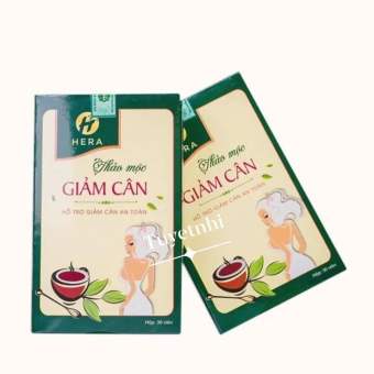 Trà Thảo Mộc Giảm cân Hera Plus dạng viên kèm phiếu bảo hành