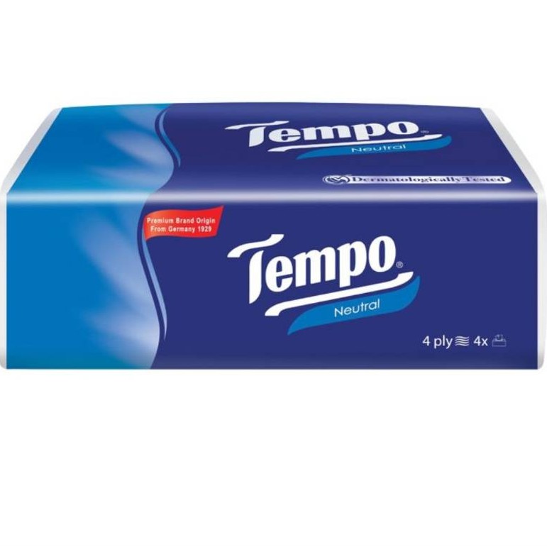 Khăn giấy rút không mùi 4 lớp tempo - gói 90 tờ/gói