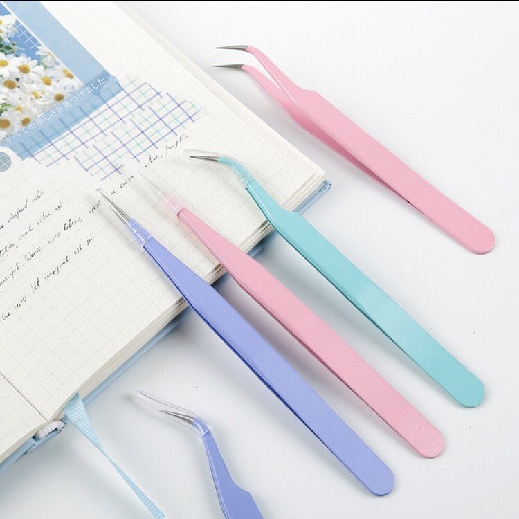 Nhíp Gắp Sticker Màu Pastel Dùng Cho Bullet Journal