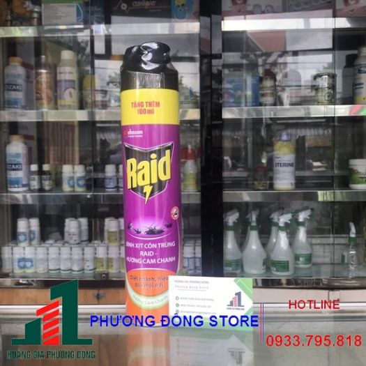 Bình xịt muỗi RAID 600ml -700ml