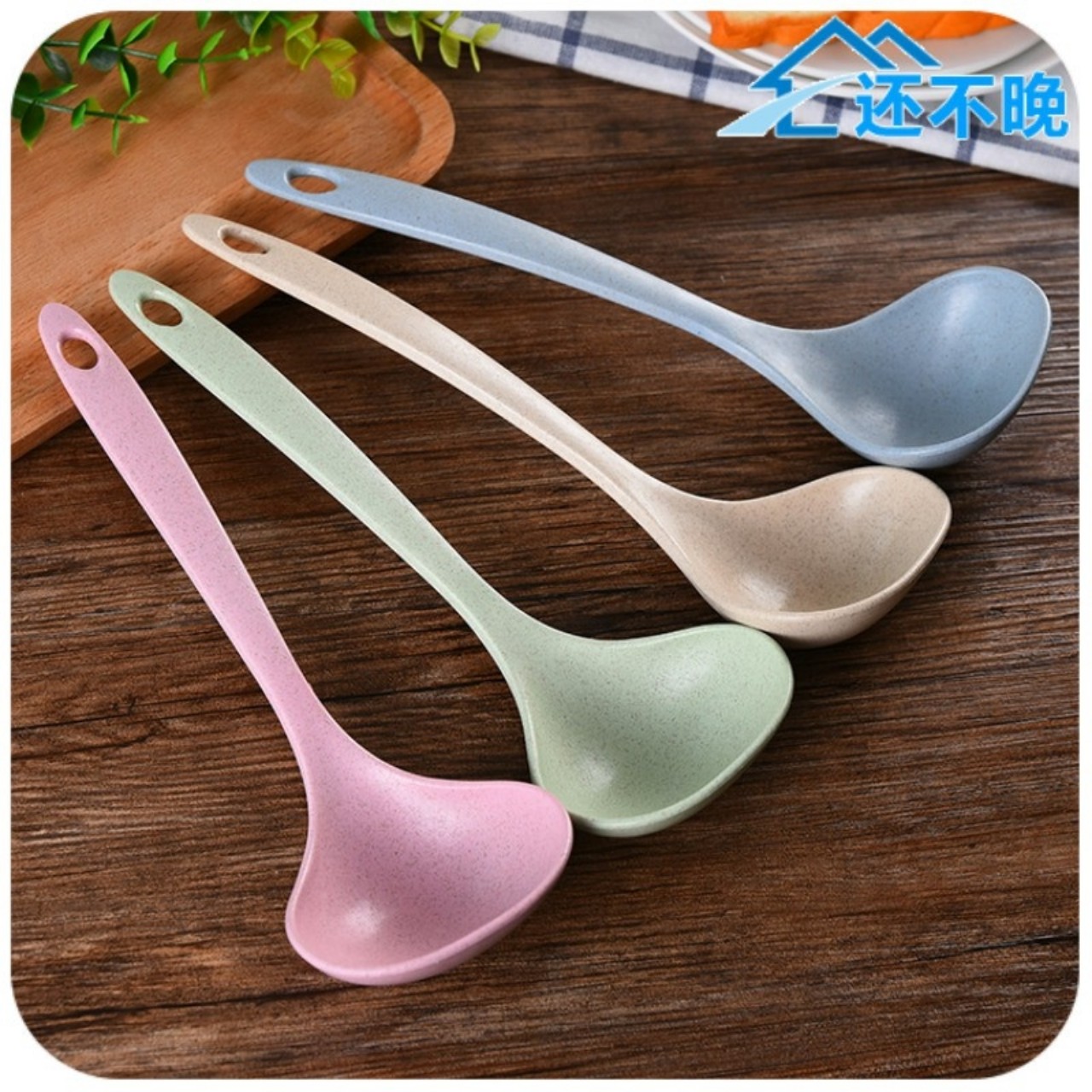 Muỗng múc canh bằng nhựa lúa mạch