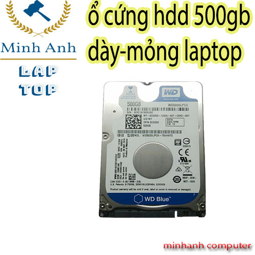 Ổ cứng laptop hdd 500gb wd