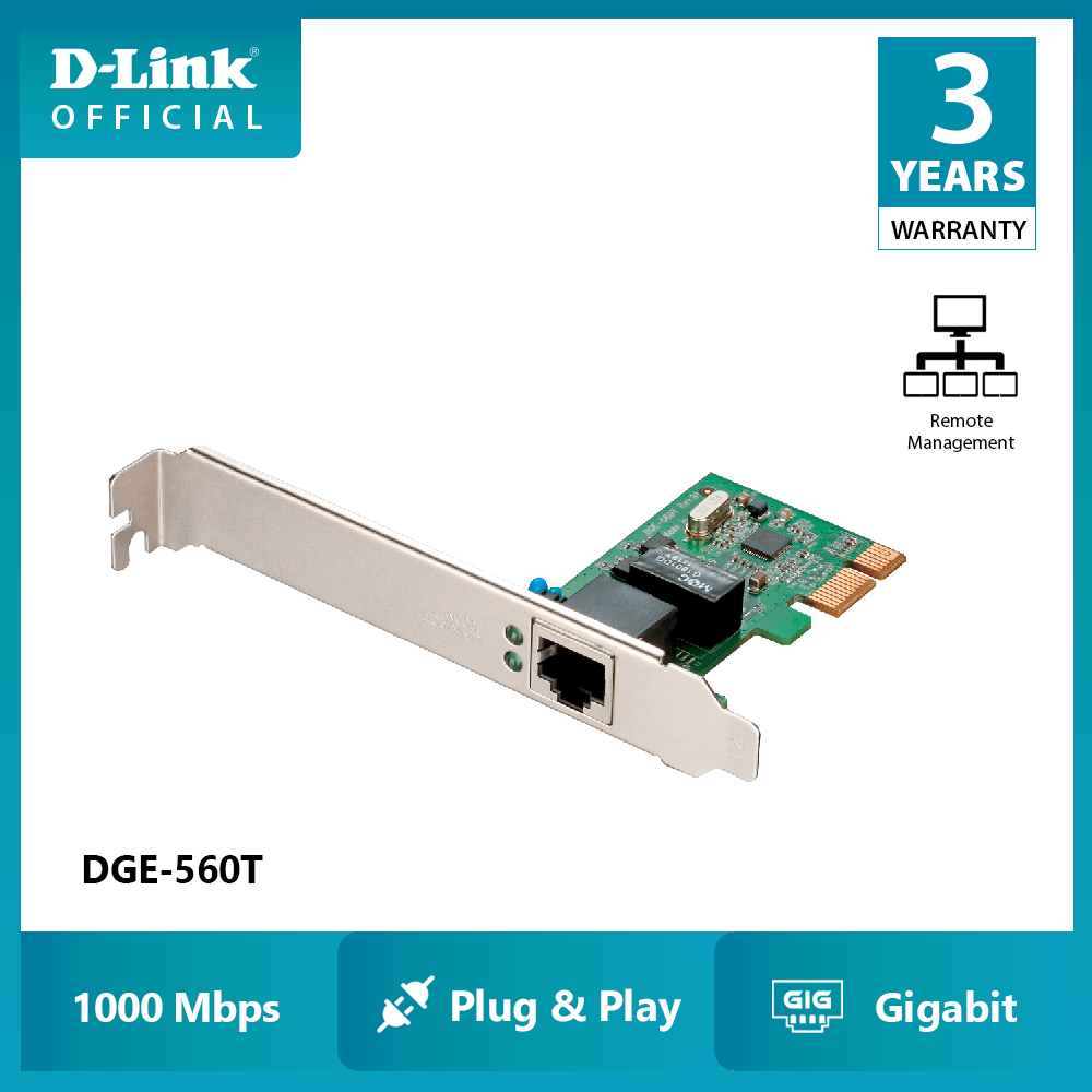 D-link dge-560t card kết nối mạng lan chuẩn pci express giga