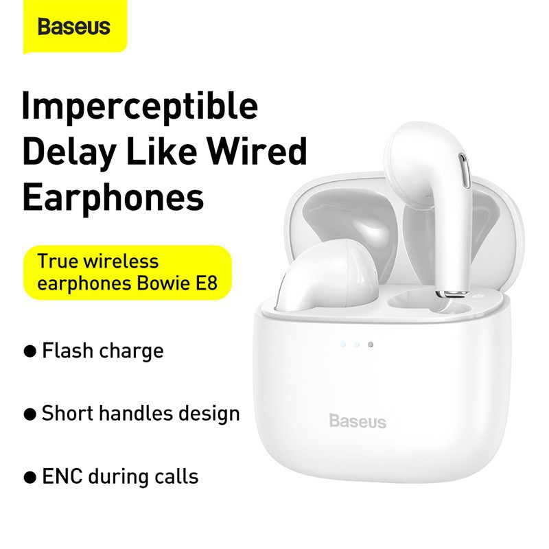 Tai nghe Bluetooth True Wireless Baseus Bowie Series E8 TWS