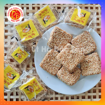 Combo 3 gói bánh khô mè Bà Liễu Mẹ - Món đặc sản Đà Nẵng ngon xốp giòn ít ngọt 250g/gói